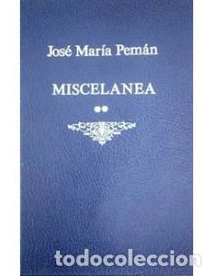 Libros: MISCEL&Aacute;NEA II - Pem&aacute;n,Jos&eacute; Mar&iacute;a - Foto 1