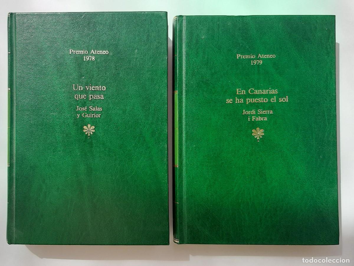 Libros: LOTE DE 2 LIBROS PREMIOS ATENEO. - Foto 1