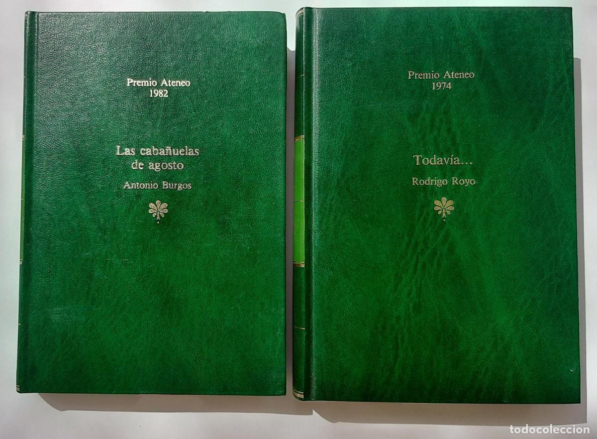 Libros: LOTE DE 2 LIBROS PREMIOS ATENEO. - Foto 1