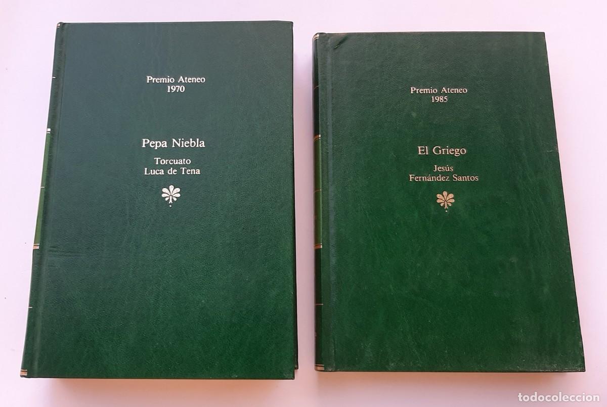 Libros: LOTE DE 2 LIBROS PREMIOS ATENEO - Foto 1