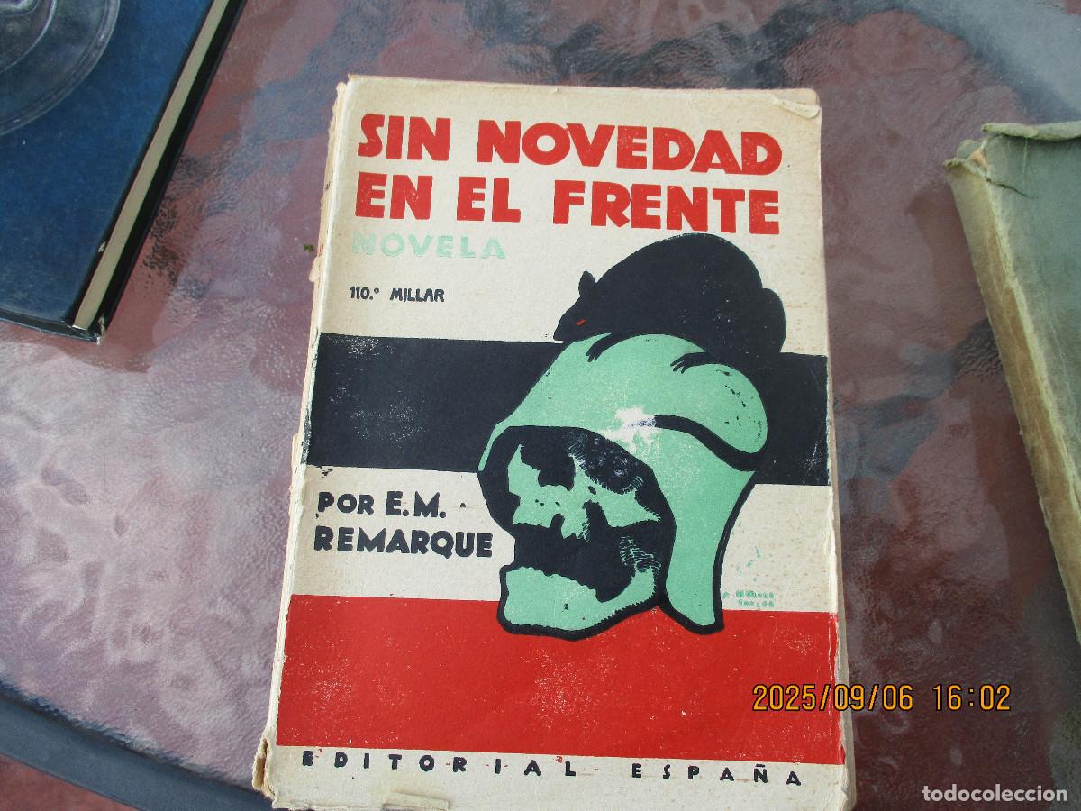 Libros: SIN NOVEDAD EN EL FRENTE - Foto 1