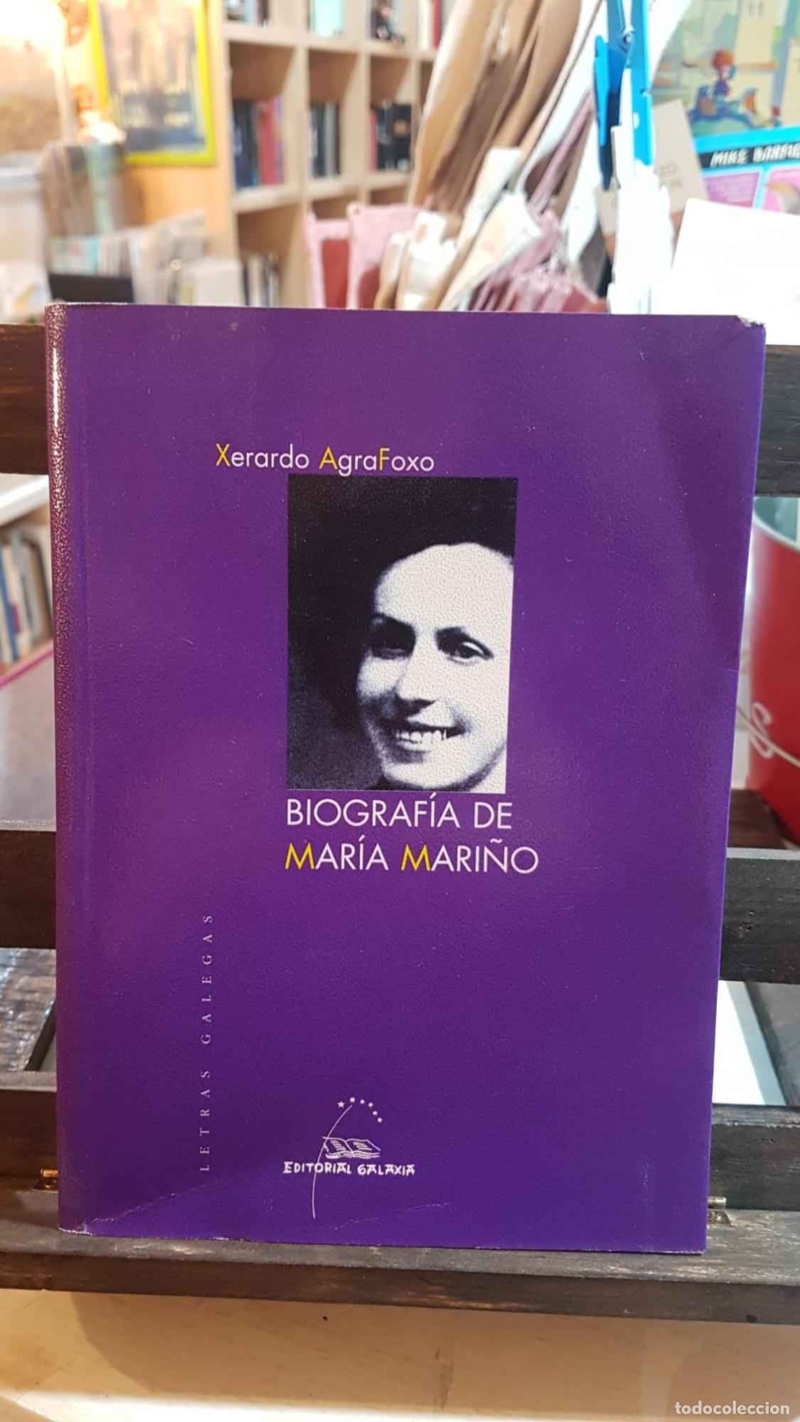 Libros: Biograf&iacute;a de Mar&iacute;a Mari&ntilde;o - AgraFoxo, Xerardo - Foto 1