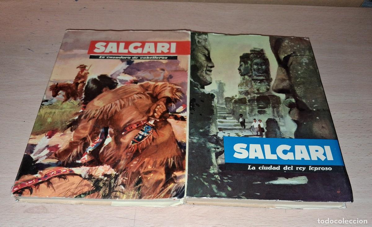 Libros: Emilio Salgari. Lote de 7 libros. A&ntilde;os 50 - Foto 4