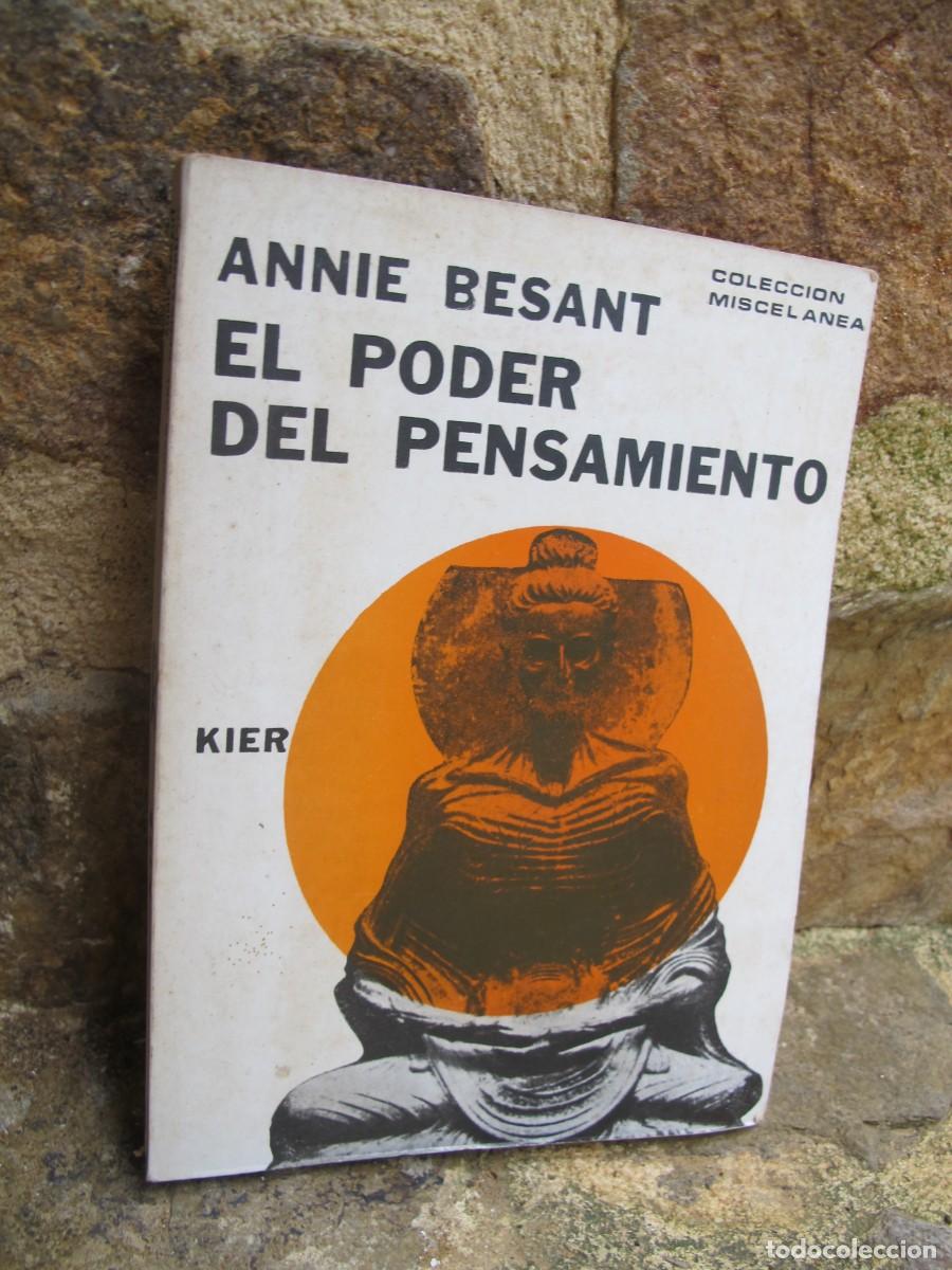 Libros: EL PODER DEL PENSAMIENTO. ANNIE BESANT. KIER - Foto 1