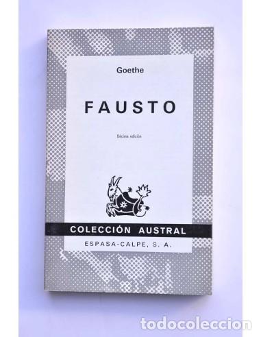 Libros: Fausto - GOETHE, Johann Wolfgang - Foto 1