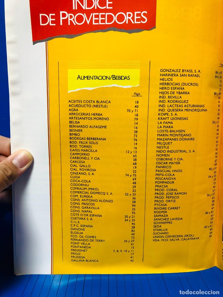 Libros: CATALOGO DE PROVEEDORES 86-87 ED. CONTINENTE - Foto 10