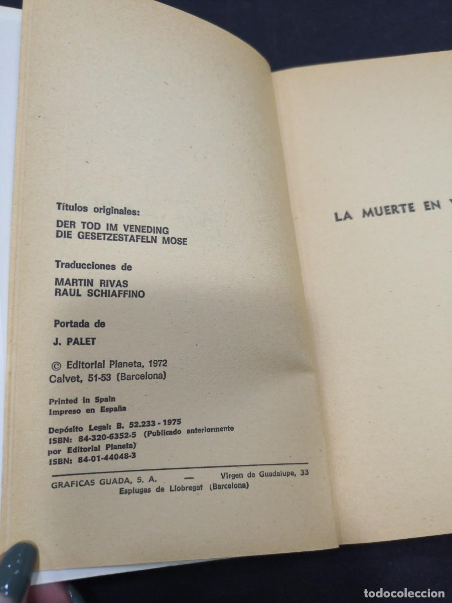 Libros: La muerte en Venecia. Thomas Mann. - Foto 3