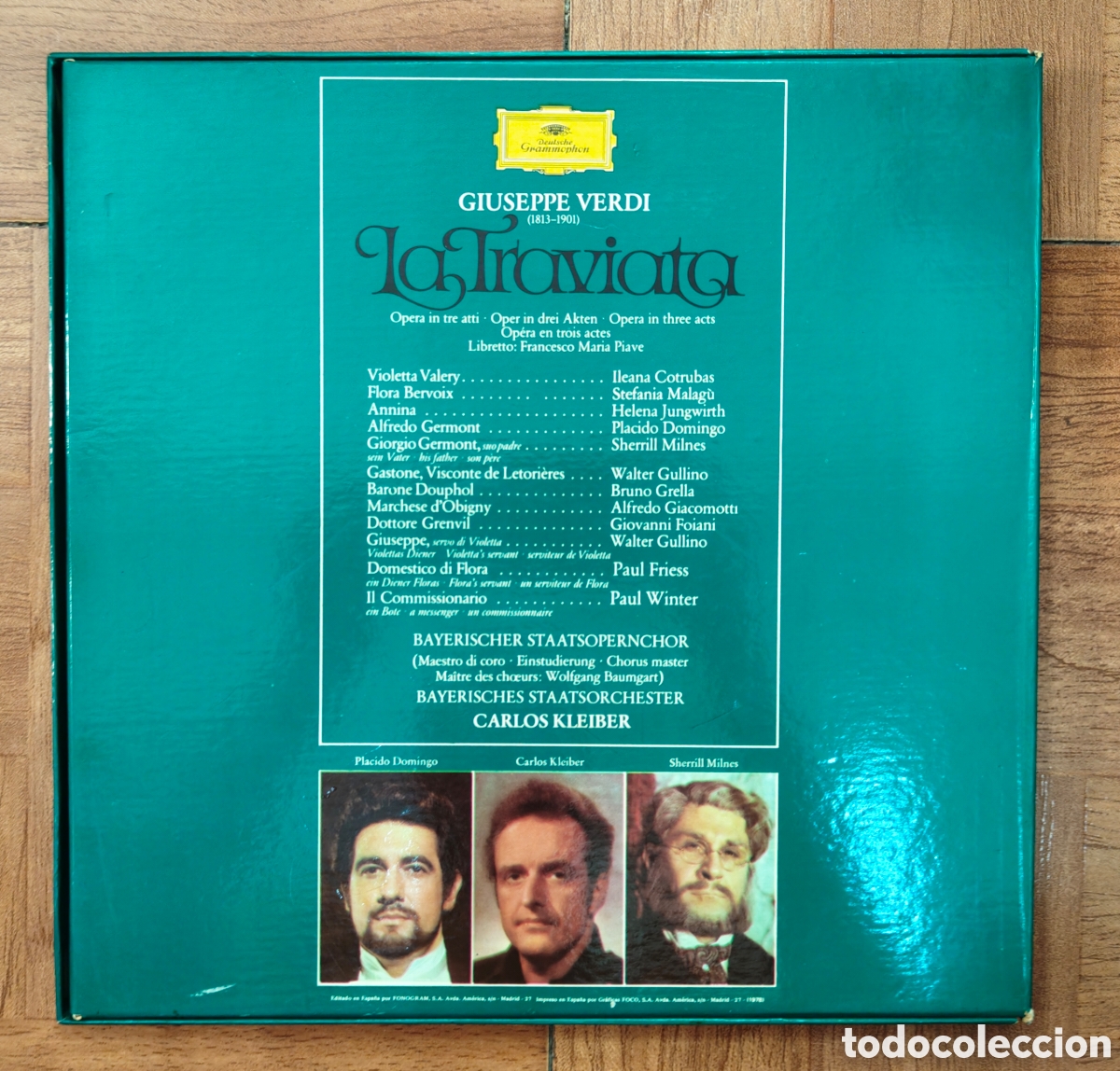 Libros: Giuseppe Verdi: La Traviata � 2 LP - VV. AA. - Foto 4