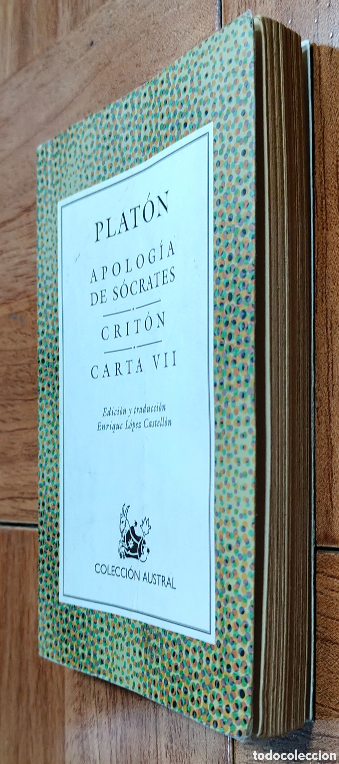 Libros: Apolog&iacute;a de S&oacute;crates / Crit&oacute;n / Carta VII - Plat&oacute;n - Foto 2