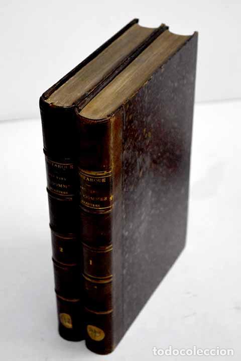 Libros: Les vies des hommes illustres.- Plutarque - Foto 1