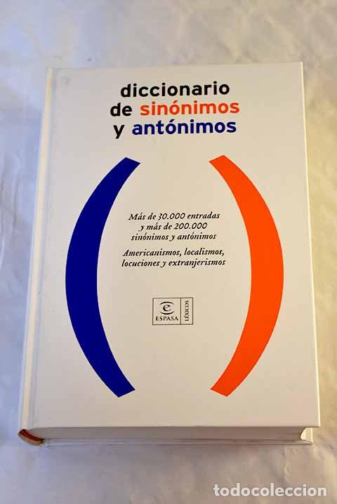 Libros: Diccionario de sin&oacute;nimos y ant&oacute;nimos - Foto 1