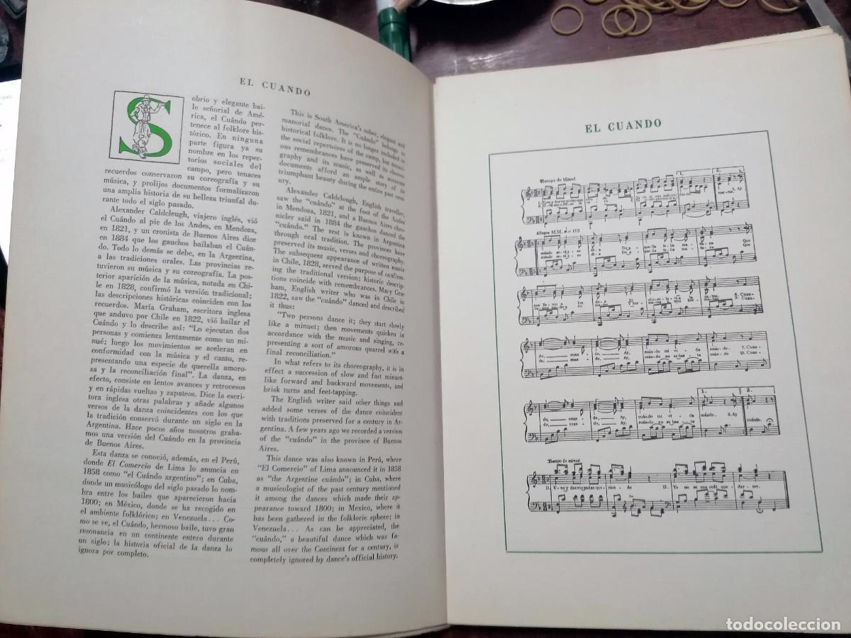 Libros: Carlos Vega / aurora De Pietro - DANZAS ARGENTINAS - Foto 3