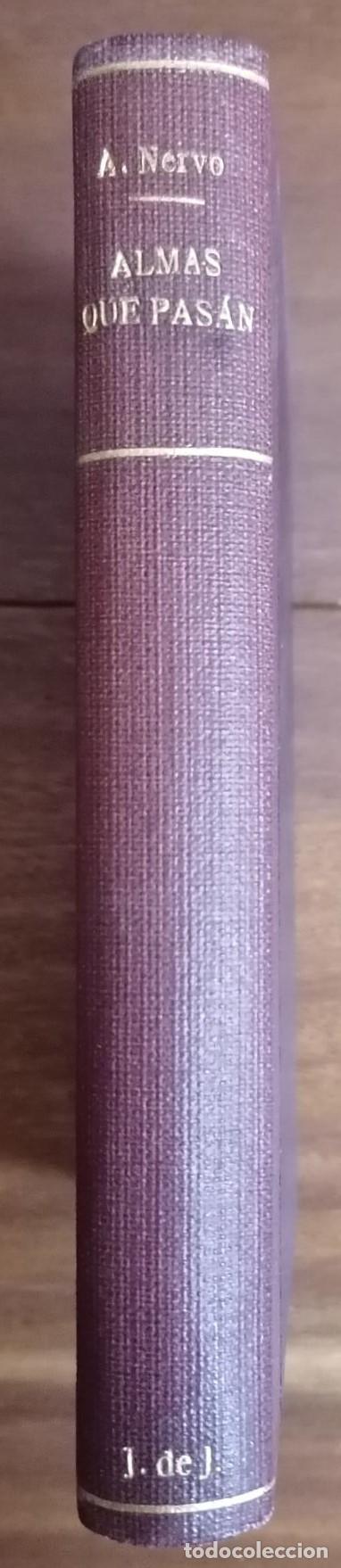 Libros: amado Nervo - ALMAS QUE PASAN - Foto 2