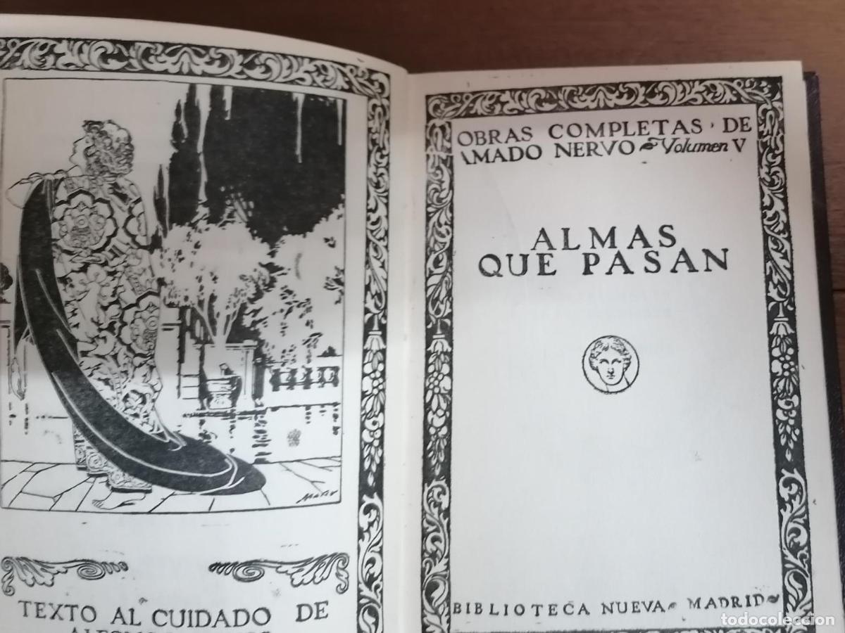 Libros: amado Nervo - ALMAS QUE PASAN - Foto 1