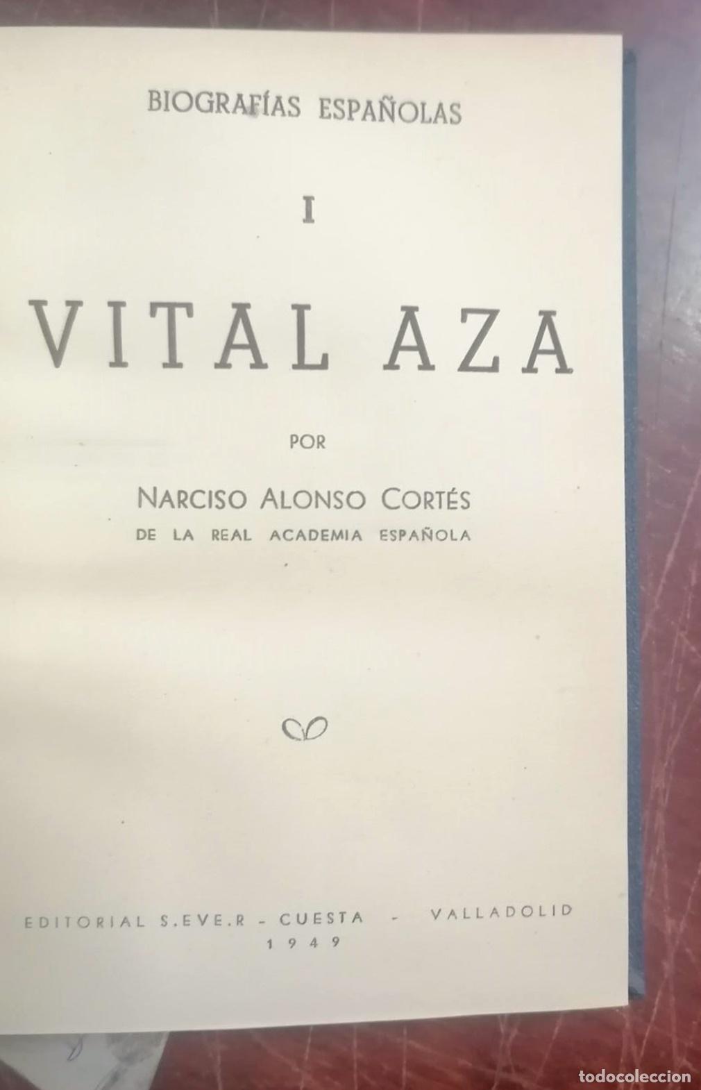 Libros: Narciso Alonso Cort&eacute;s - VITAL AZA - Foto 3