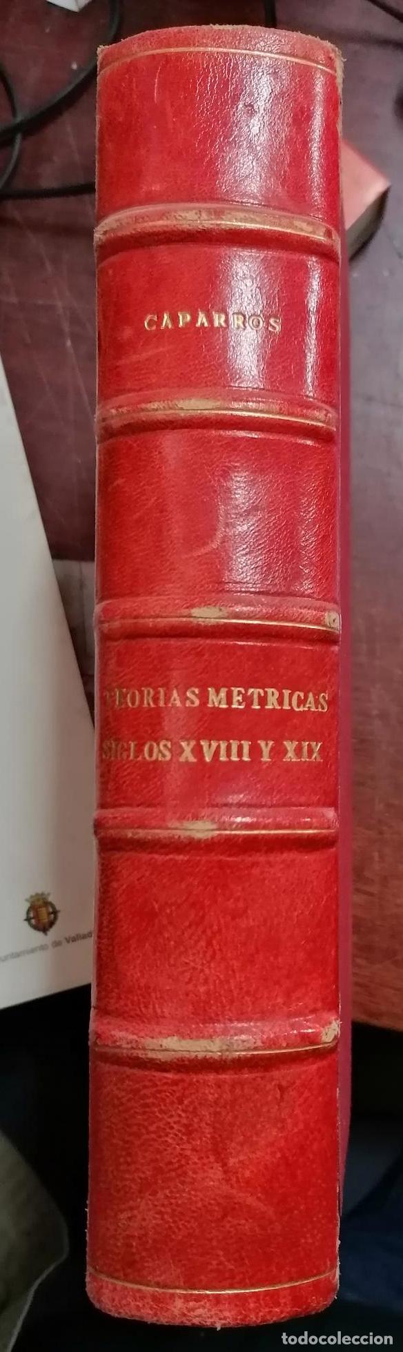 books: Dom&iacute;nguez Caparr&oacute;s, Jos&eacute; - CONTRIBUCI&Oacute;N A LA HISTORIA DE LAS TEOR&Iacute;AS M&Eacute;TRICAS EN LOS SIGLOS XVIII Y