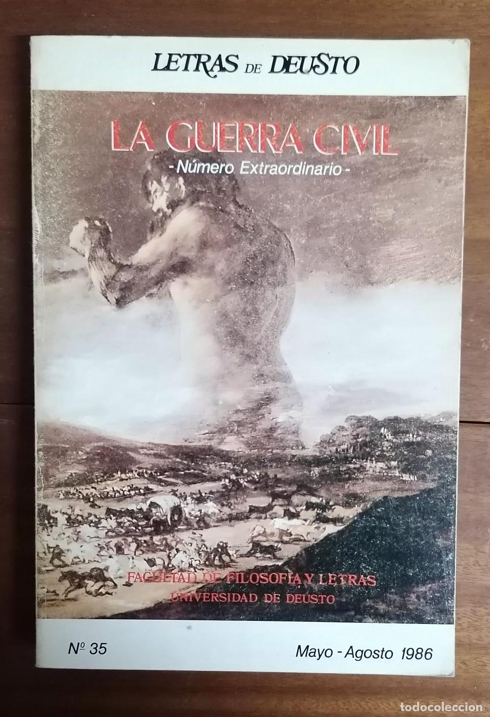 B&uuml;cher: LA GUERRA CIVIL. Letras De Deusto. N&ordm;-35