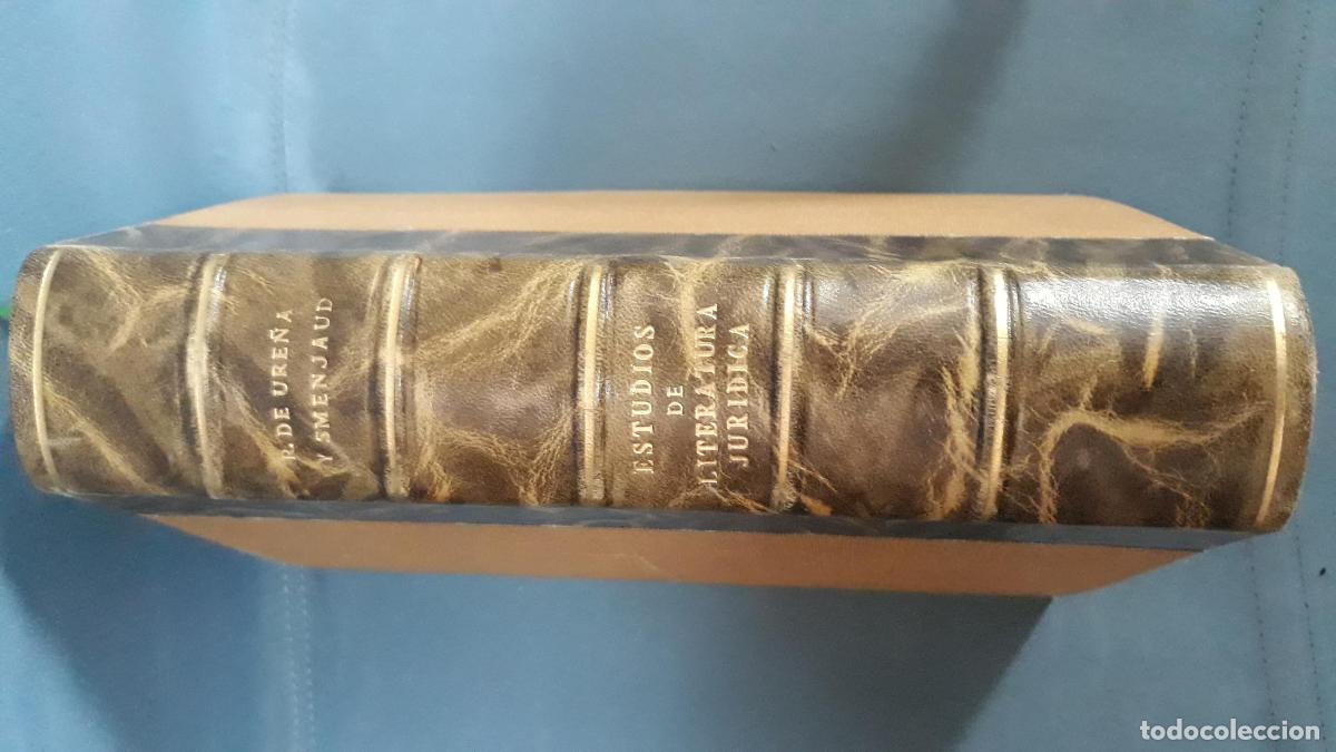 Livros em segunda m&atilde;o: Ure&ntilde;a y Smenjaud, Rafael de - ESTUDIOS DE LITERATURA JUR&Iacute;DICA