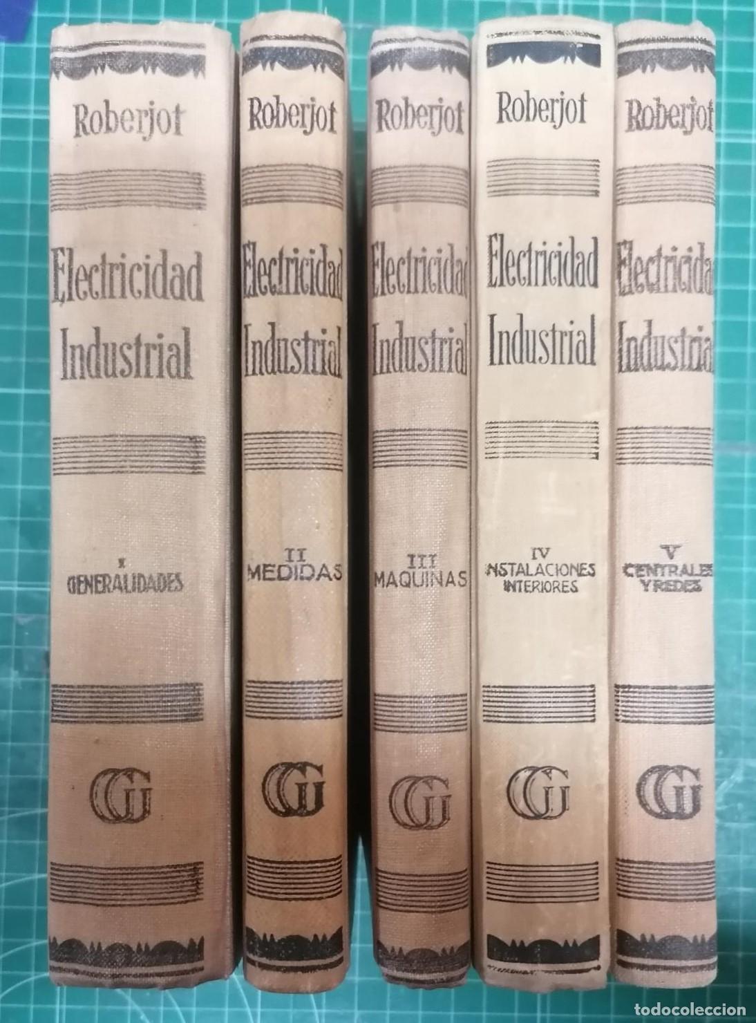 Libri di seconda mano: Roberjot, P. - ELEMENTOS DE ELECTRICIDAD INDUSTRIAL