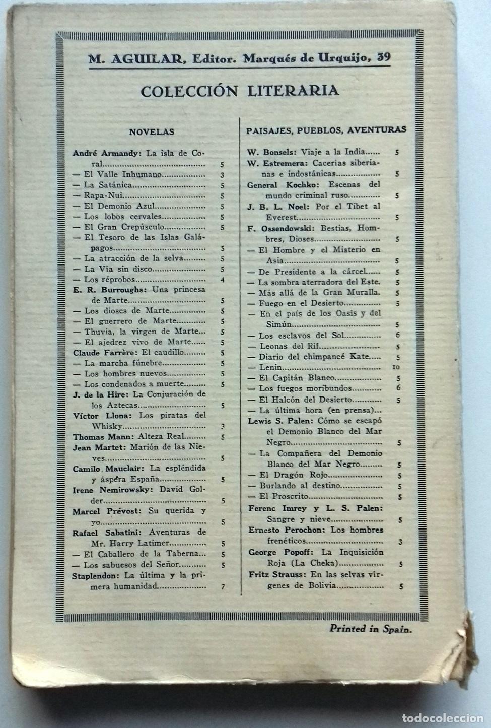 Libros: Ossendowski, F. A. - LA &Uacute;LTIMA HORA - Foto 2