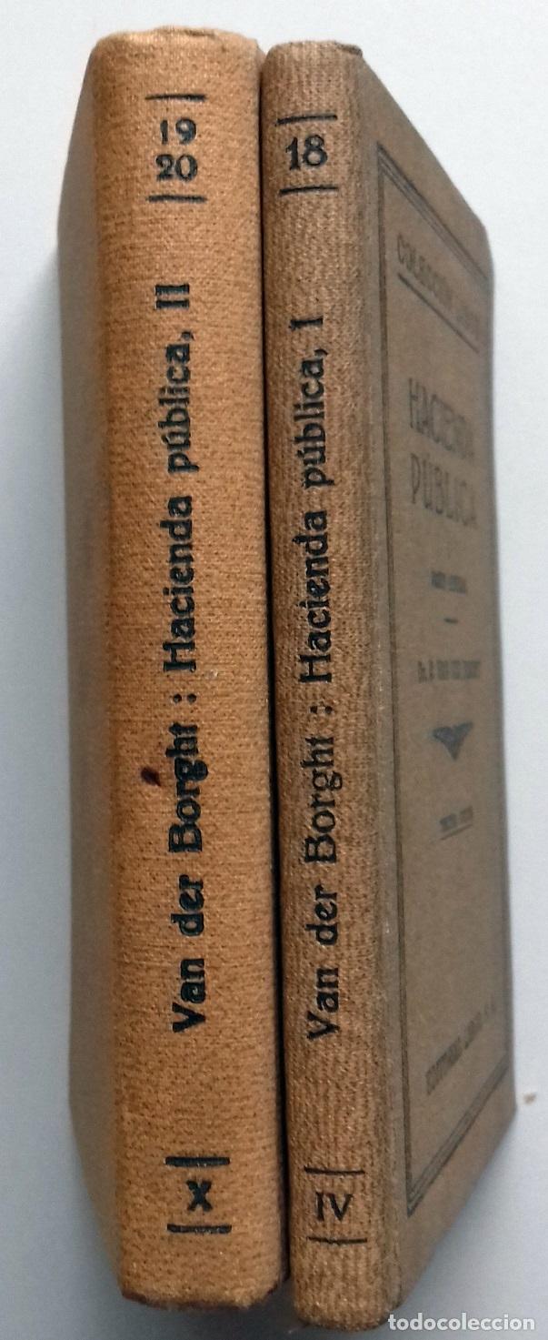Libros: Van der Borght, R. - HACIENDA P&Uacute;BLICA. 2 Vols. - Foto 2