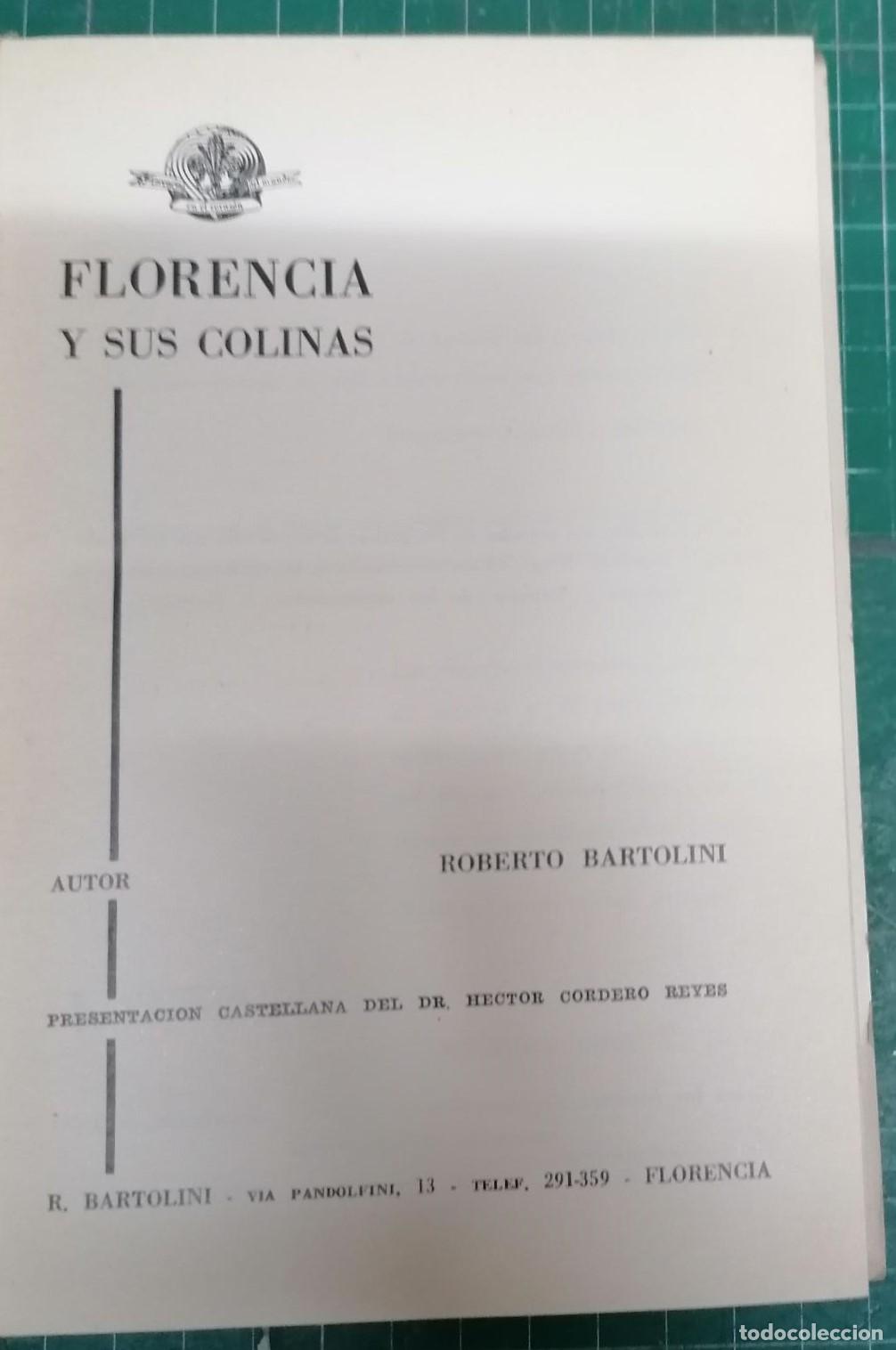 Libros: Bartolini, Roberto - FLORENCIA Y SUS COLINAS - Foto 3