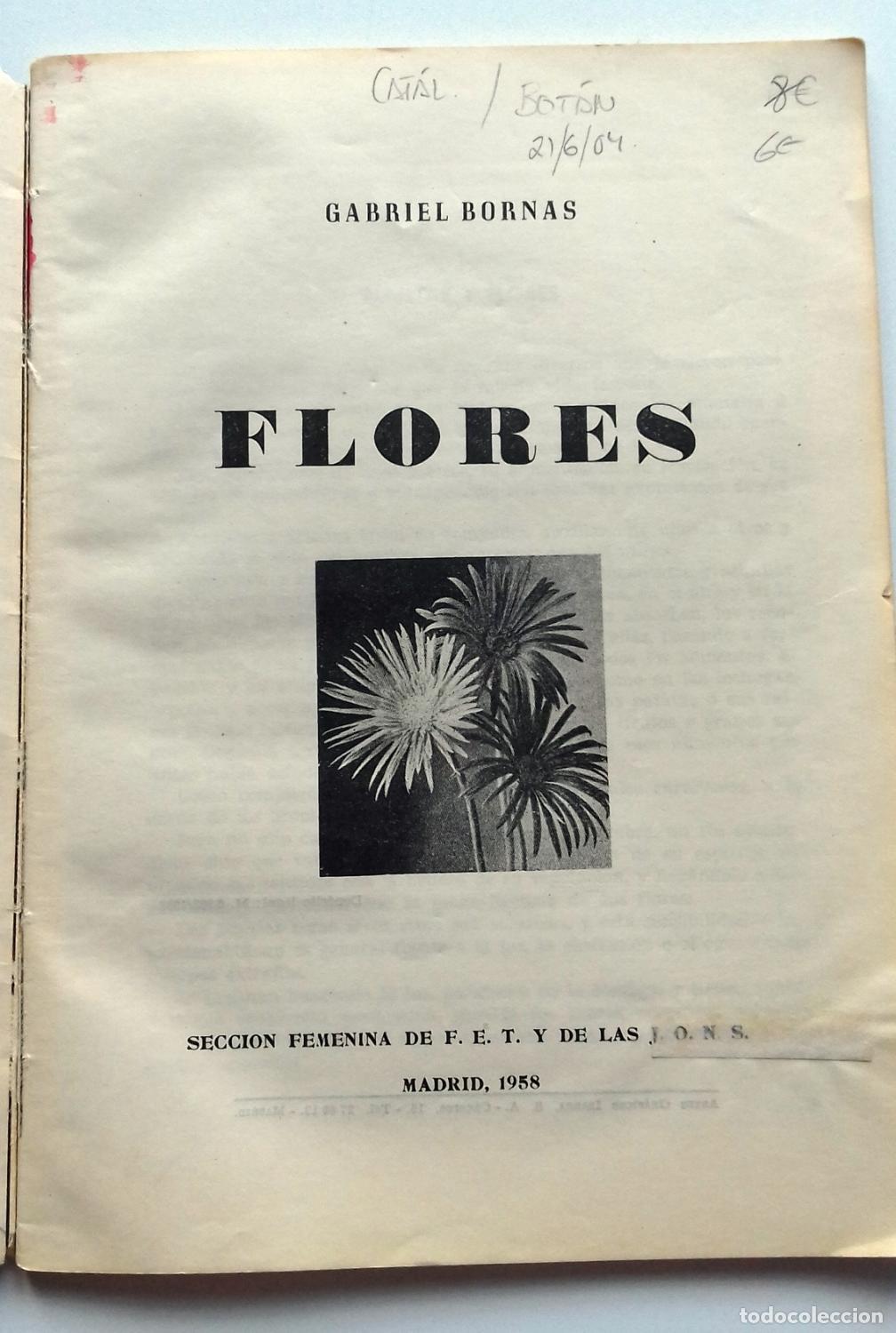 Libros: Bornas, Gabriel - FLORES - Foto 3