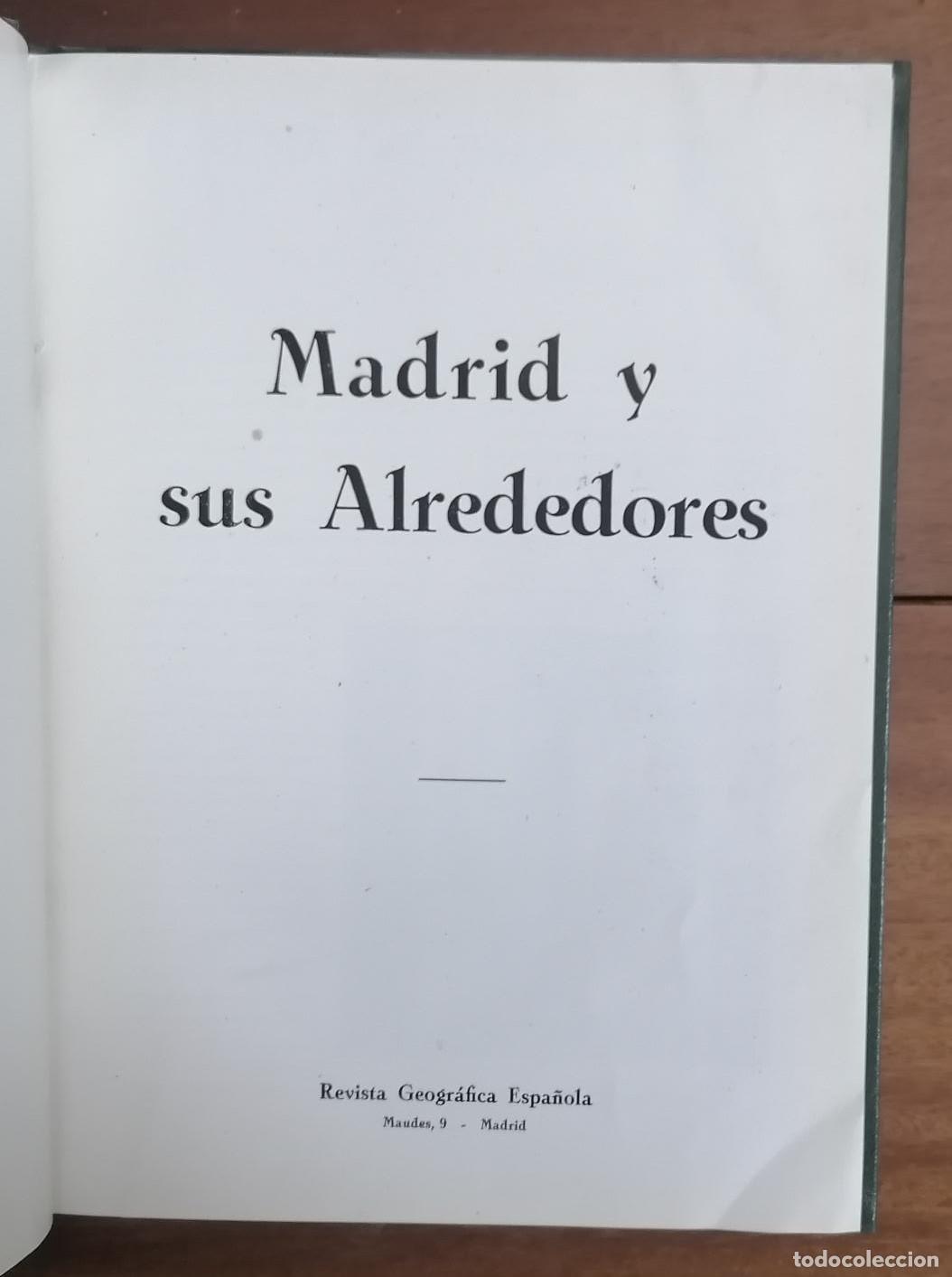 Libros: VV. AA. - MADRID Y SUS ALREDEDORES - Foto 4