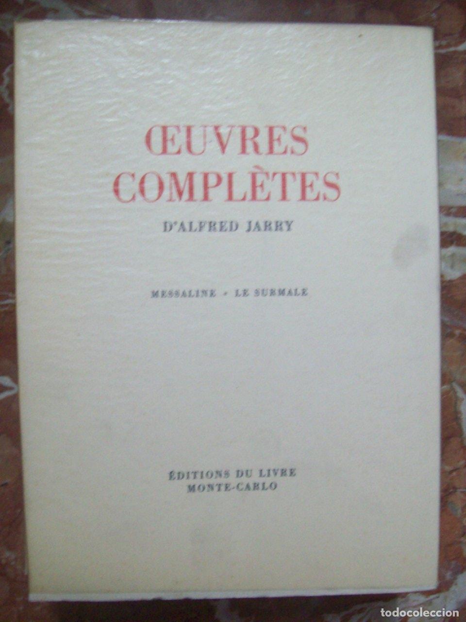 B&uuml;cher: Jarry, Alfred - MESSALINE. LE SURMALE. OEUVRES COMPLETES III