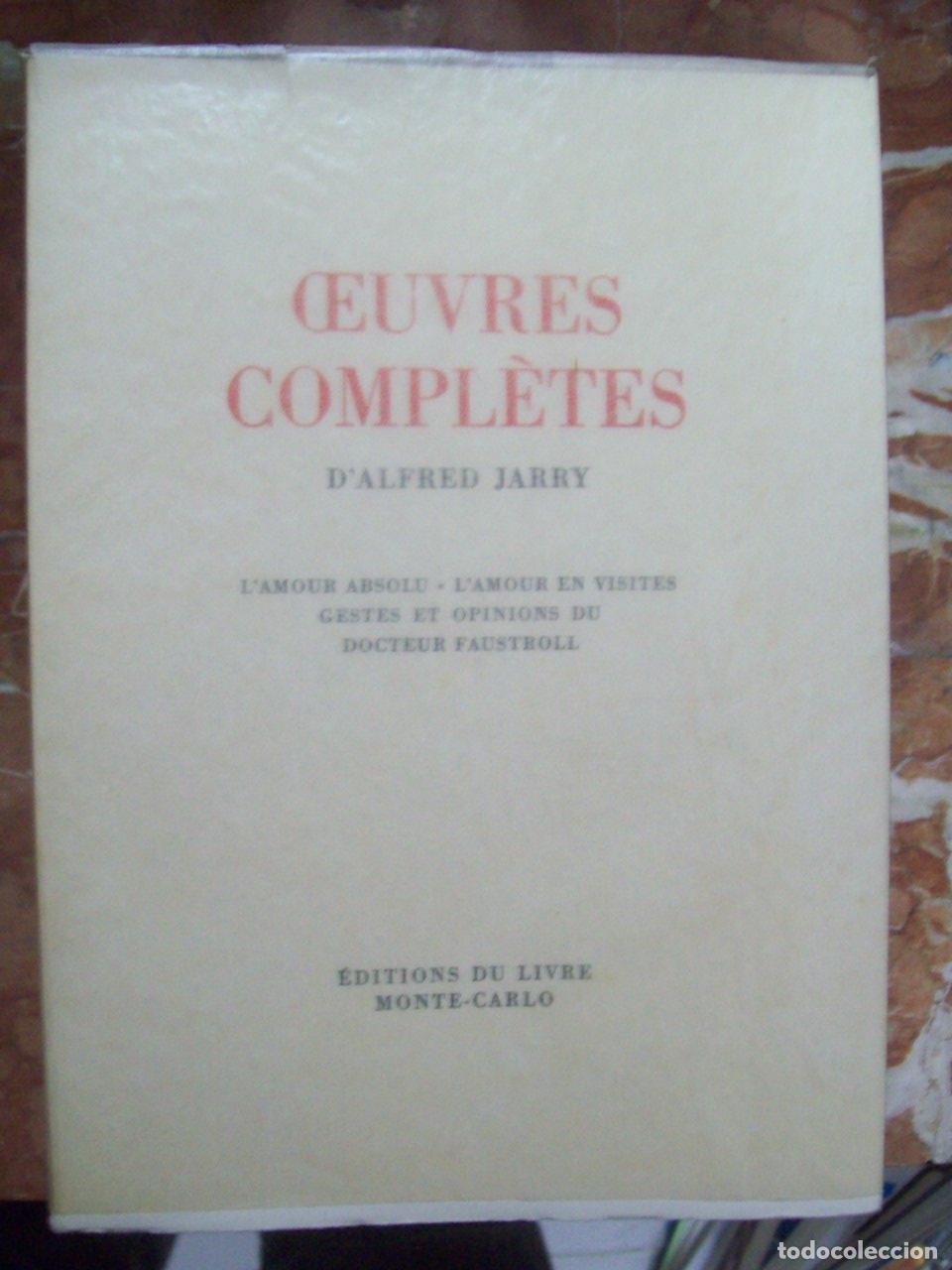 B&uuml;cher: Jarry, Alfred - L'AMOUR ABSOLU. L'AMOUR EN VISITES. GESTES ET OPINIONS DU DOCTEUR FAUSTROLL. OEUVRES