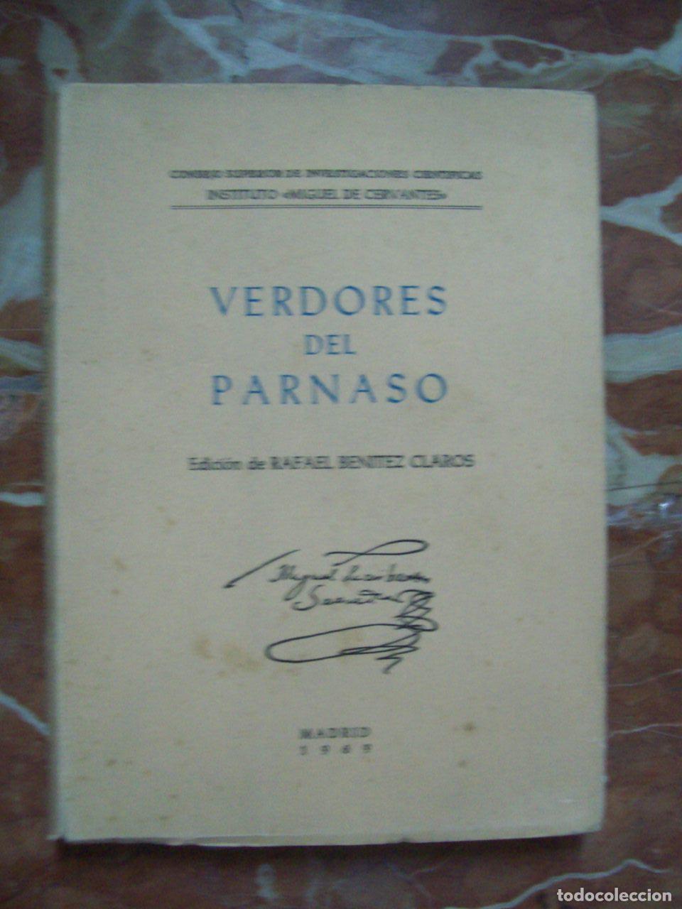 Libri di seconda mano: Benitez Claros, Rafael (Edici&oacute;n de) - VERDORES DEL PARNASO