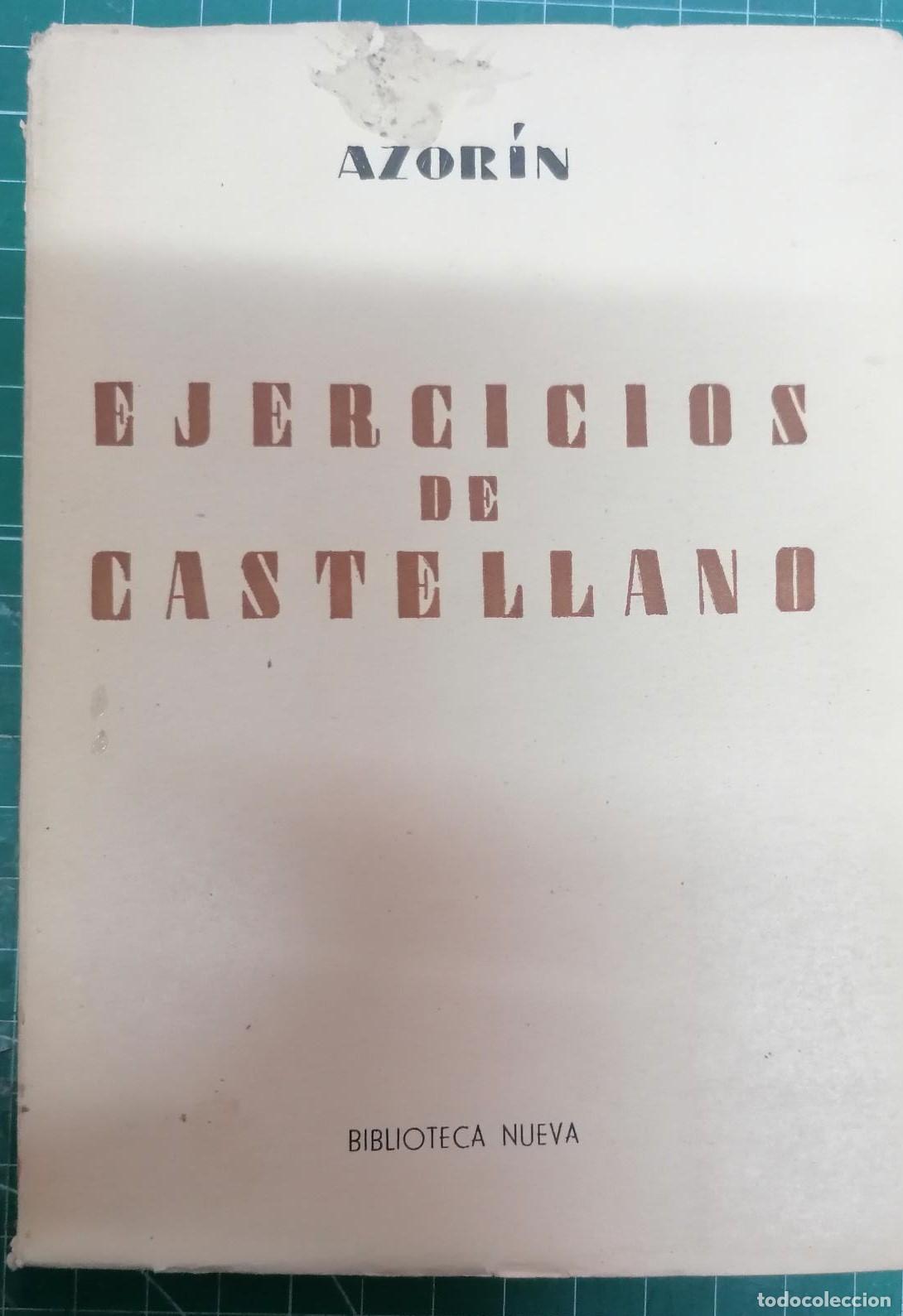 Libros: Azor&iacute;n - EJERCICIOS DE CASTELLANO - Foto 1