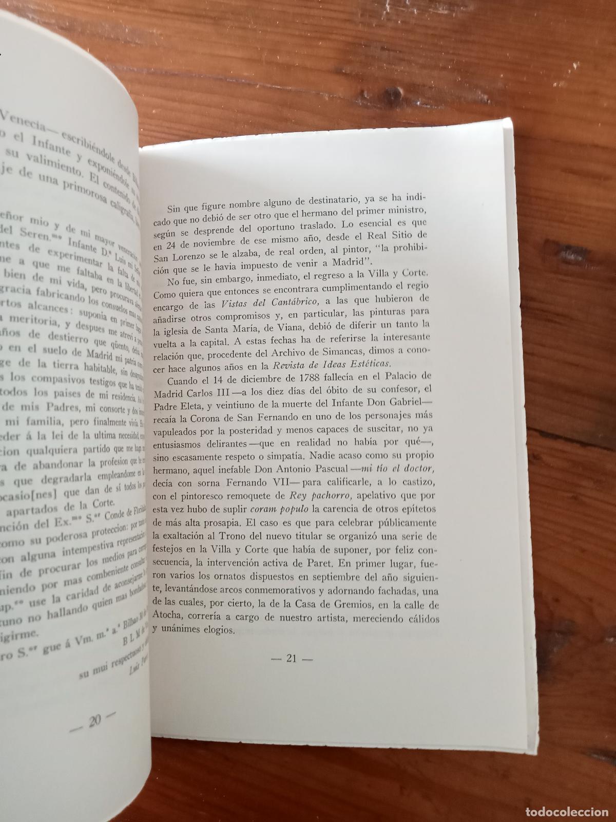 Libros: Pardo Canal&iacute;s, Enrique - LUIS PARET, PINTOR DE MADRID - Foto 2