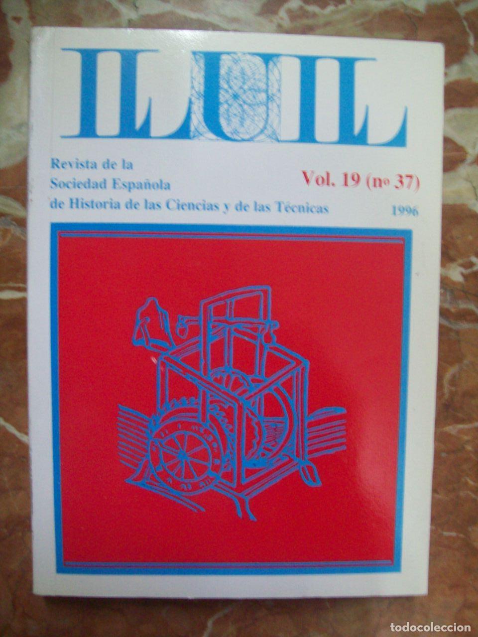 Libros: VV.AA. - LLULL. VOL. 19 (N&ordm; 37) 1996