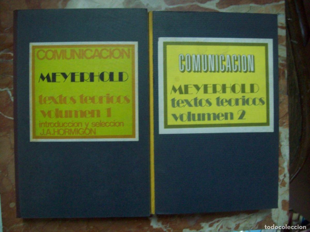 Libros: Meyerhold - TEXTOS TE&Oacute;RICOS. 2 VOL. - Foto 1
