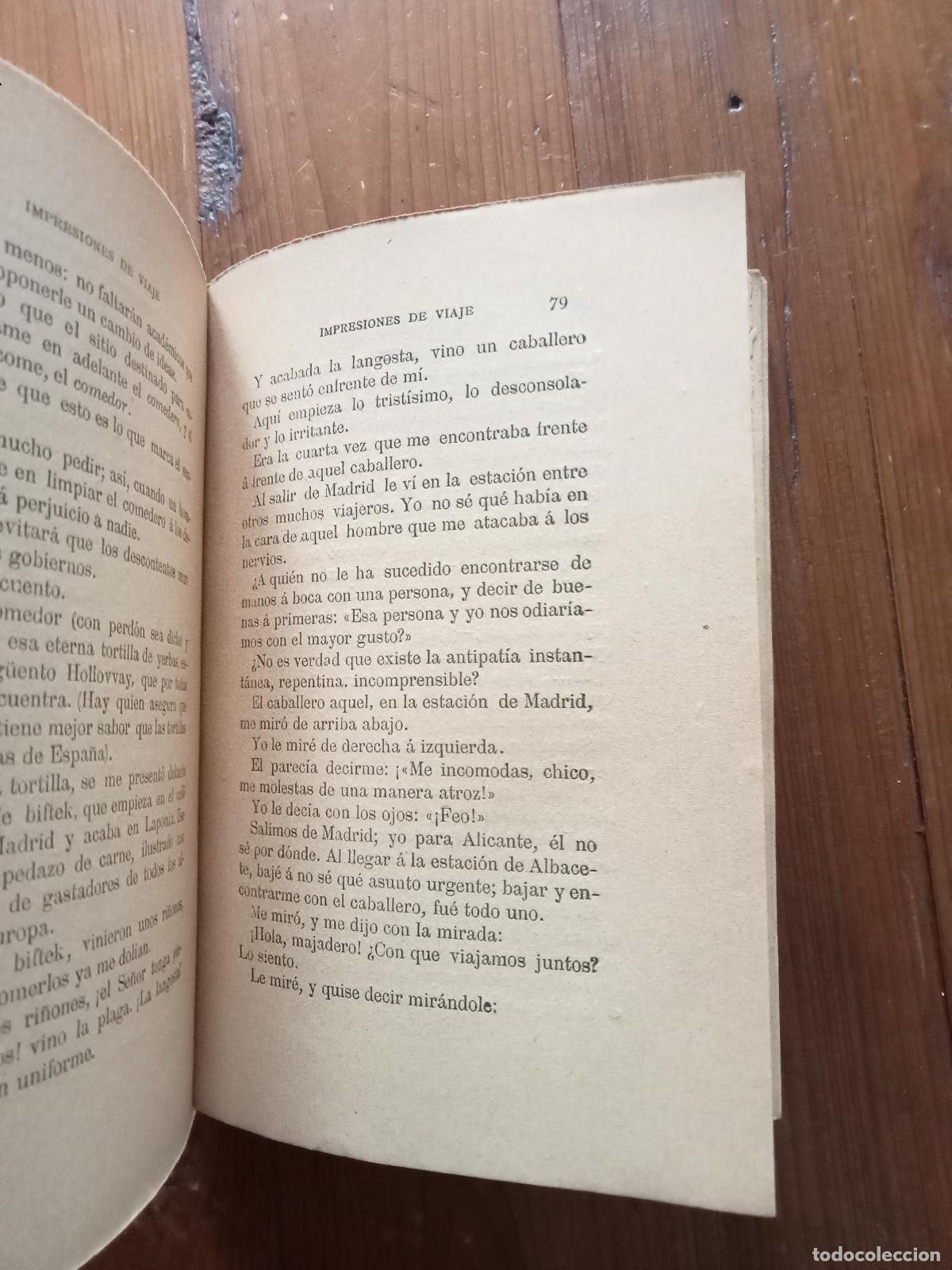 Libros: Blasco, Eusebio - OBRAS COMPLETAS. TOMO V. IMPRESIONES DE VIAJE - Foto 3