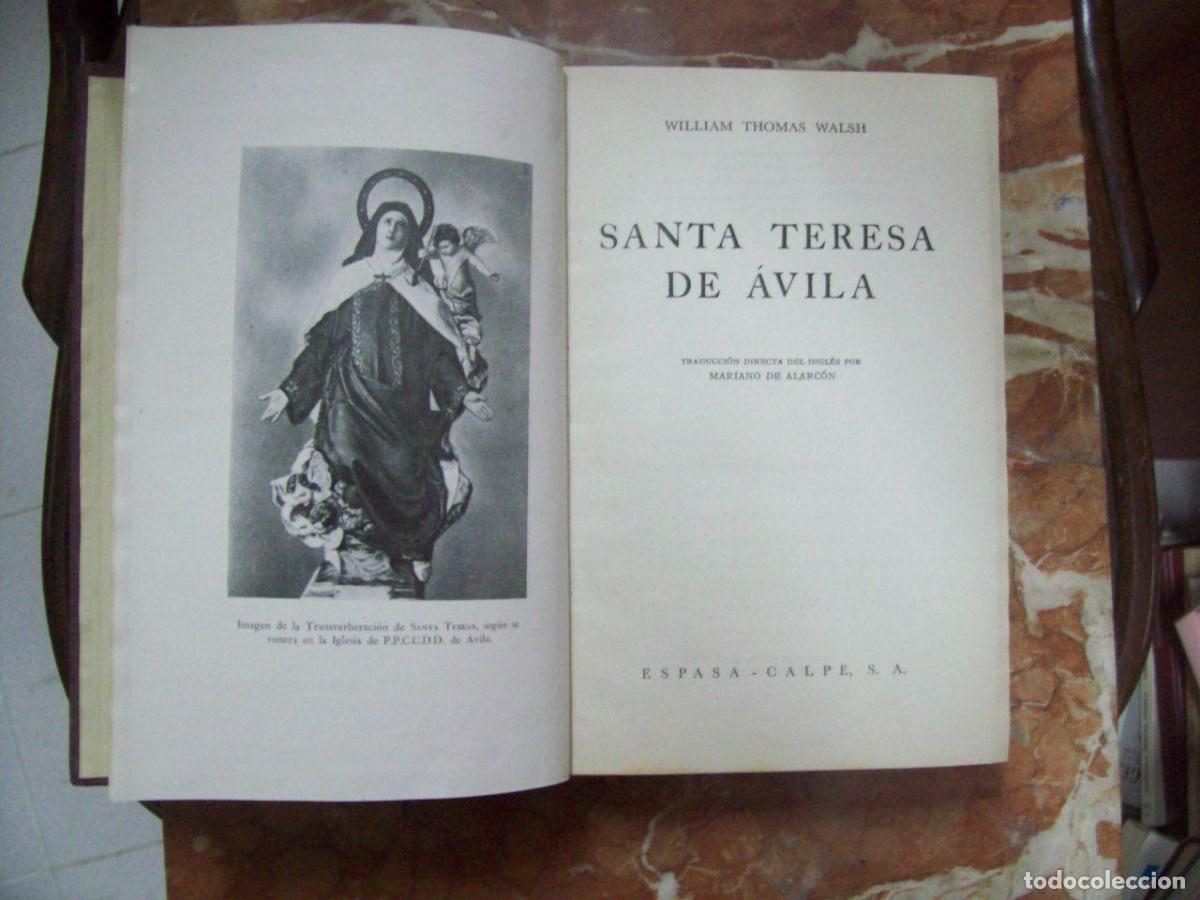 Libros: Walsh, William Thomas - SANTA TERESA DE &Aacute;VILA - Foto 3