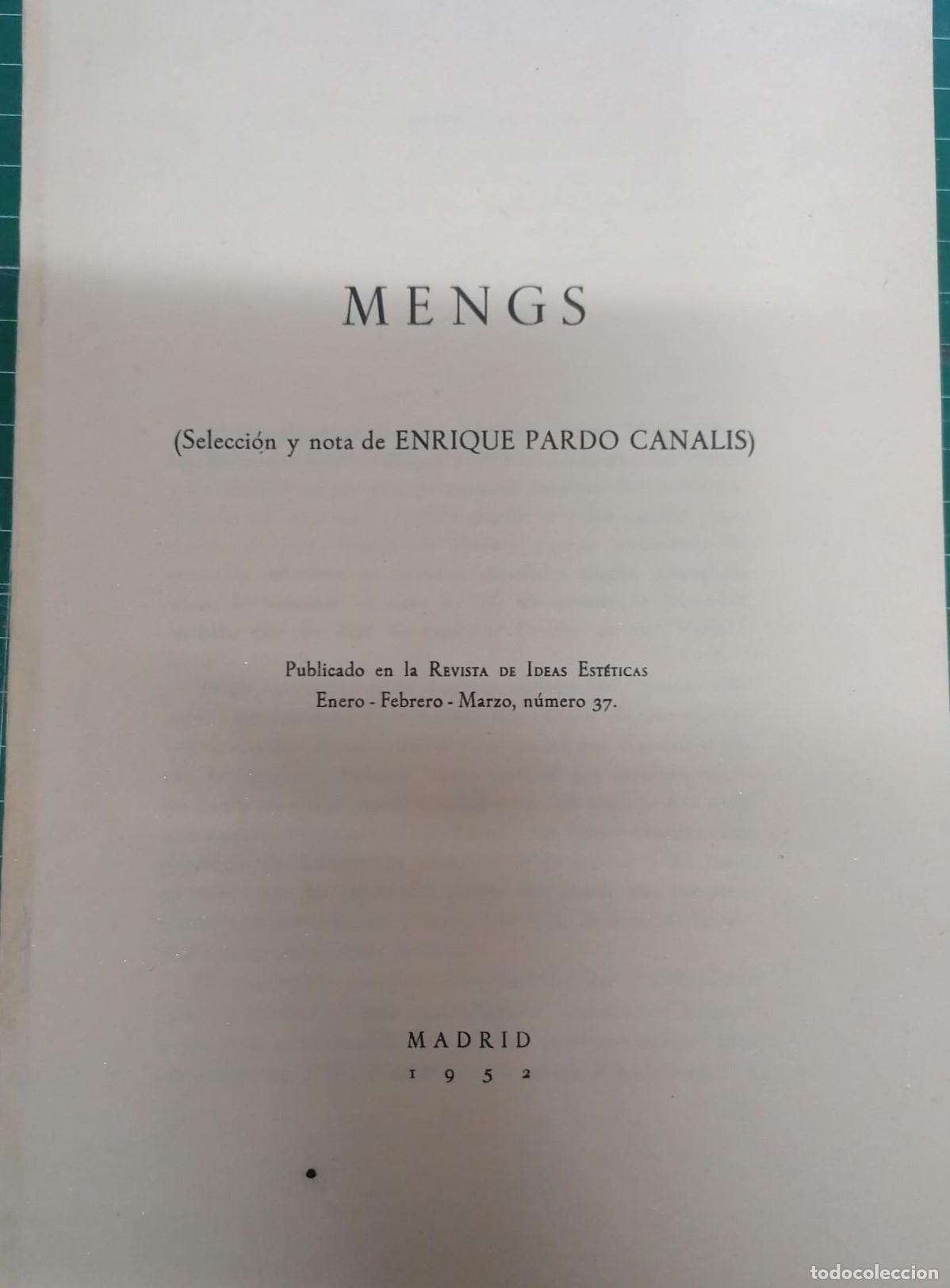 Libros: Pardo Canal&iacute;s, Enrique - MENGS