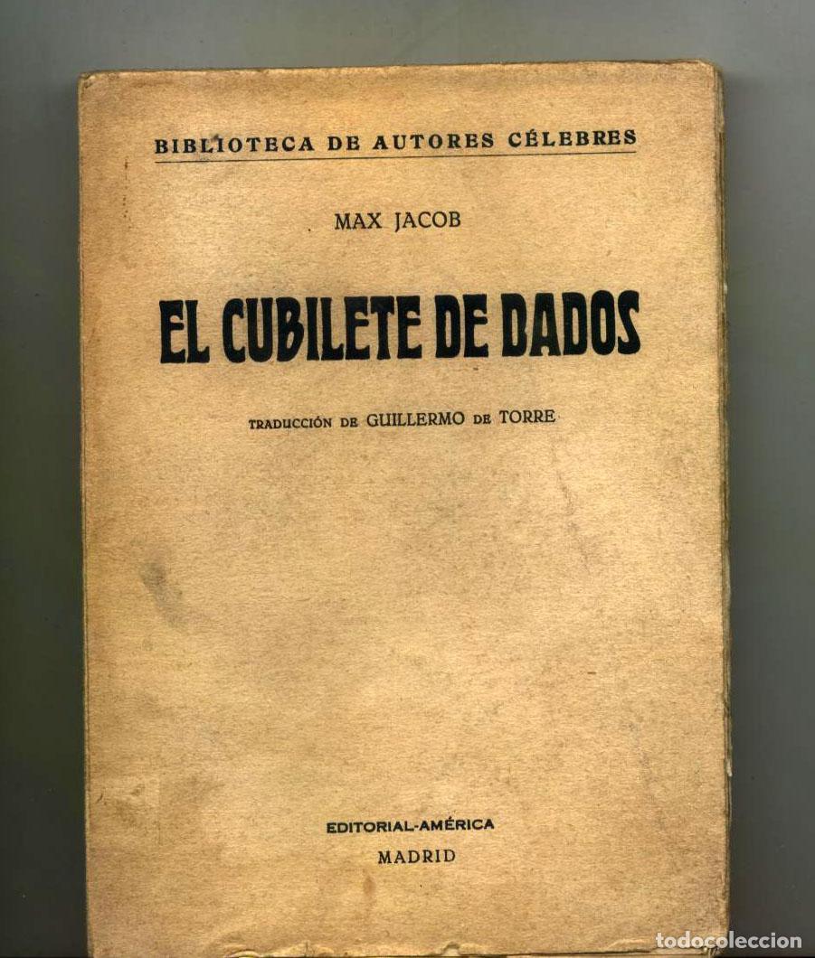 Libros: Max Jacob - EL CUBILETE DE DADOS - Foto 1