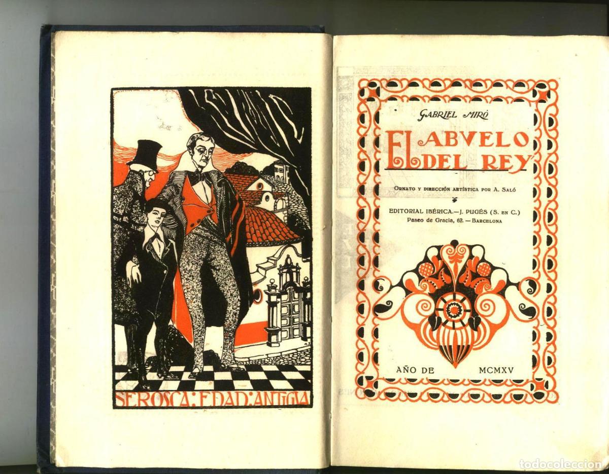 Libros: Gabriel Mir&oacute; - EL ABUELO DEL REY - Foto 1