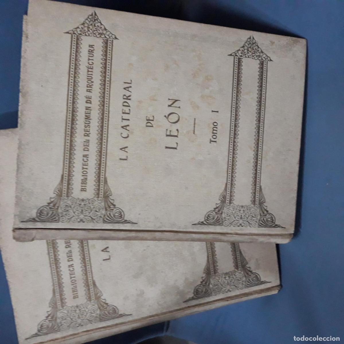 Livros em segunda m&atilde;o: Demetrio de los R&iacute;os y Serrano - LA CATEDRAL DE LE&Oacute;N. MONOGRAF&Iacute;A. 2 Vols. (Obra Completa)