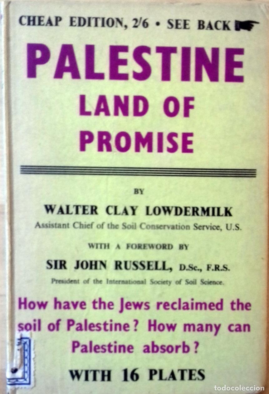 Livros em segunda m&atilde;o: Walter Clay Lowdermilk - PALESTINE LAND OF PROMISE