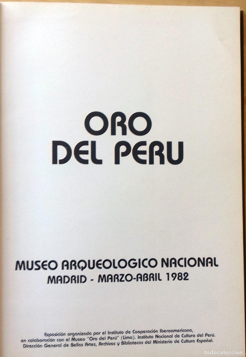 Libros: Miguel Mujica Gallo - ORO DEL PER&Uacute; - Foto 3