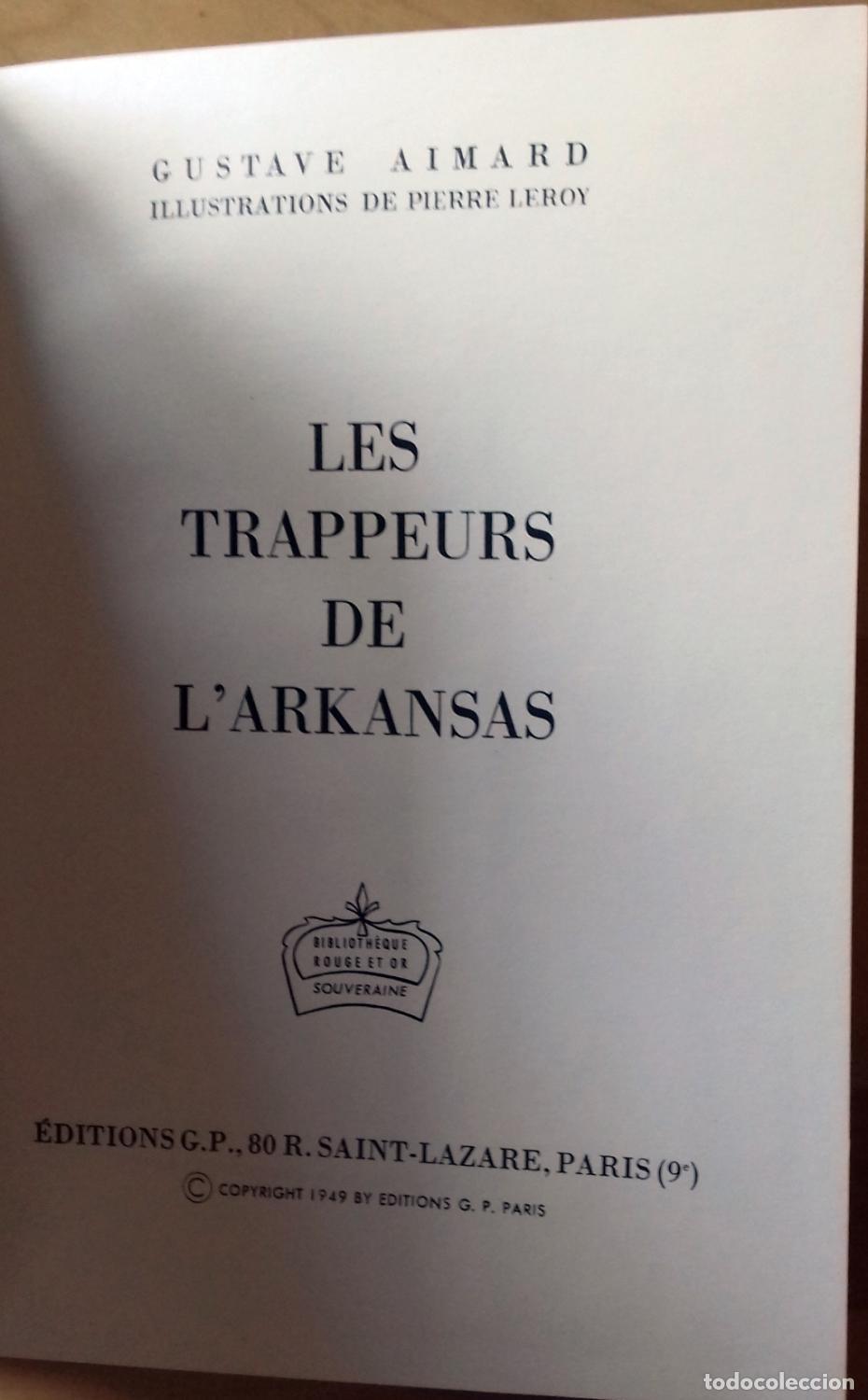 Libros: Gustave Aimard - LES TRAPPEURS DE LARKANSAS - Foto 2
