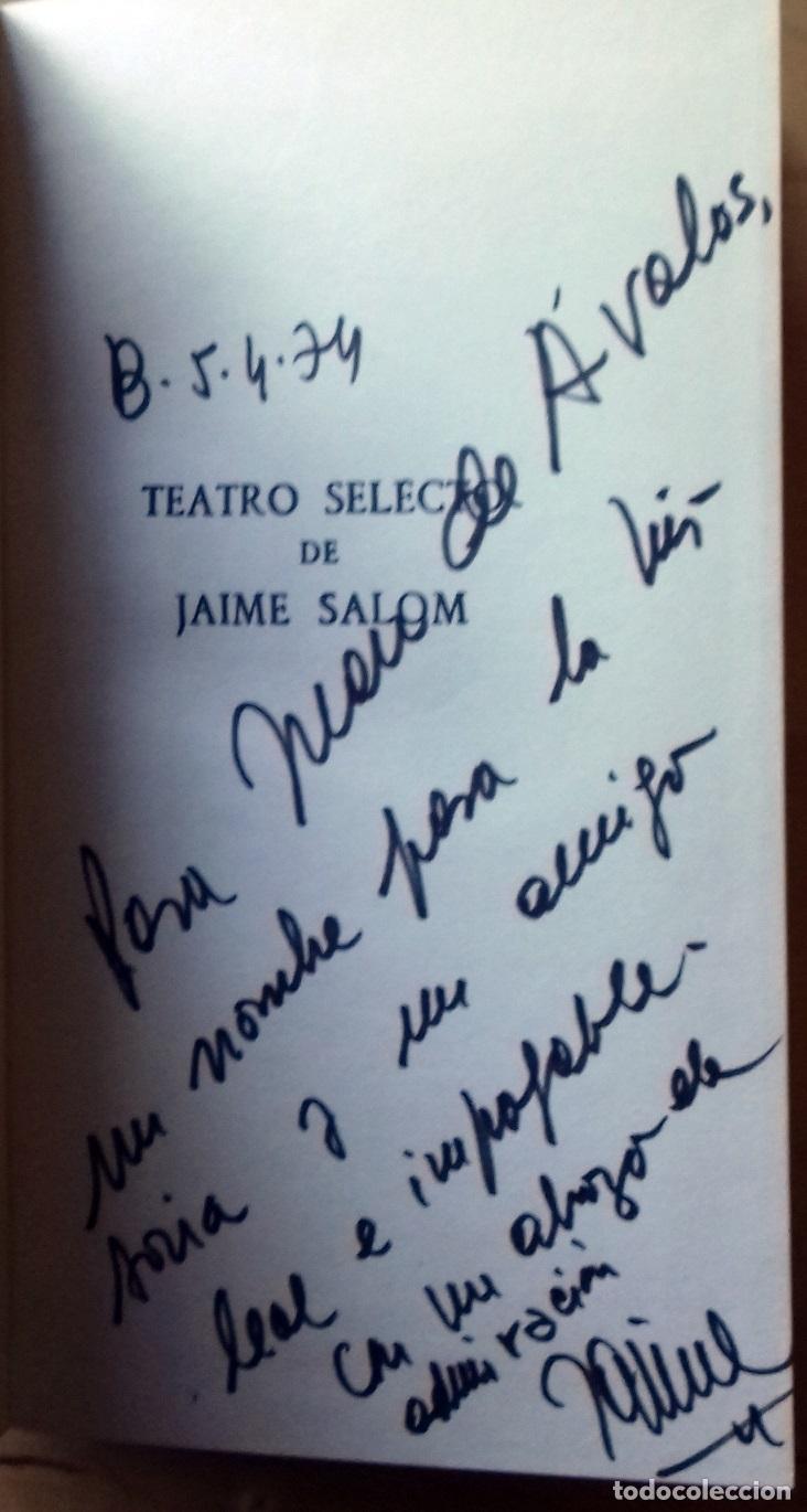 Libros: Jaime Salom - TEATRO SELECTO - Foto 4