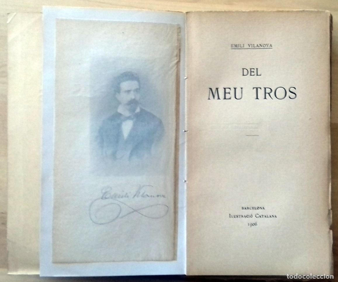 Libros: Emili Vilanova - DEL MEU TROS - Foto 2