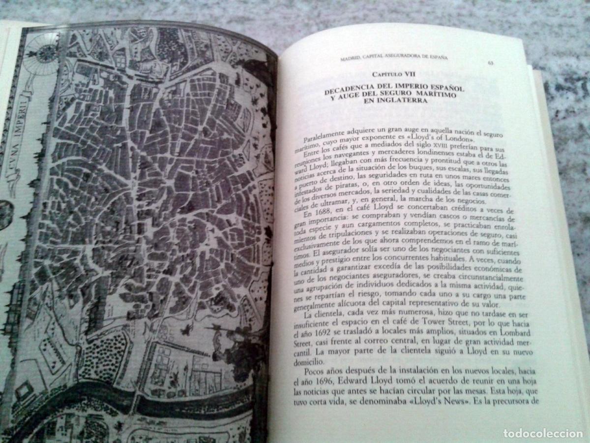 Libros: Manuel Maestro - Madrid, capital aseguradora de Espa&ntilde;a - Foto 3
