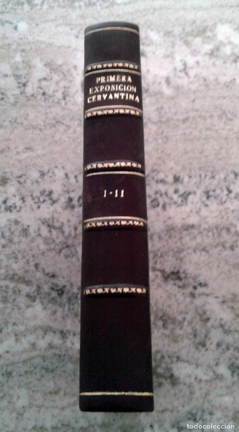 B&uuml;cher: vvaa - CATALOGO DE LA PRIMERA EXPOSICION BIBLIOGRAFICA CERVANTINA. Patronato Nacional del IV Centena