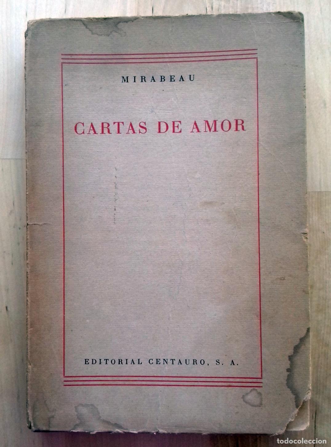 Libros: Mirabeau - CARTAS DE AMOR - Foto 1