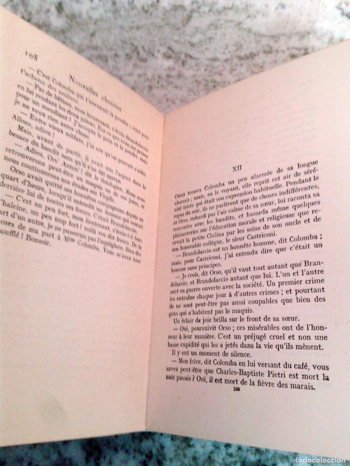 Libros: Prosper M&eacute;rim&eacute;e - NOUVELLES CHOISIES - Foto 2
